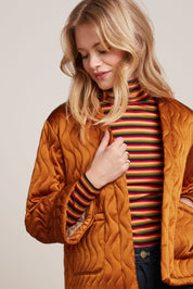 King Louie Noor Jacket in Star Satin