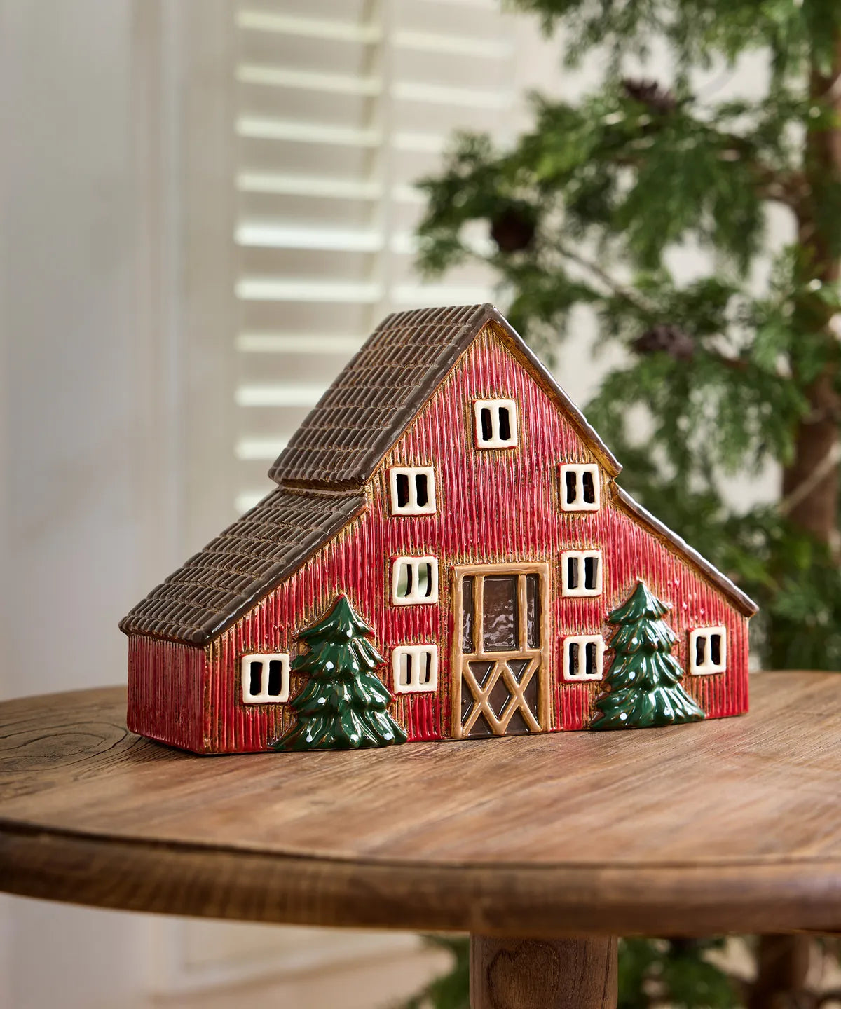 French Country Nordgard Storlek Barn Tealight House
