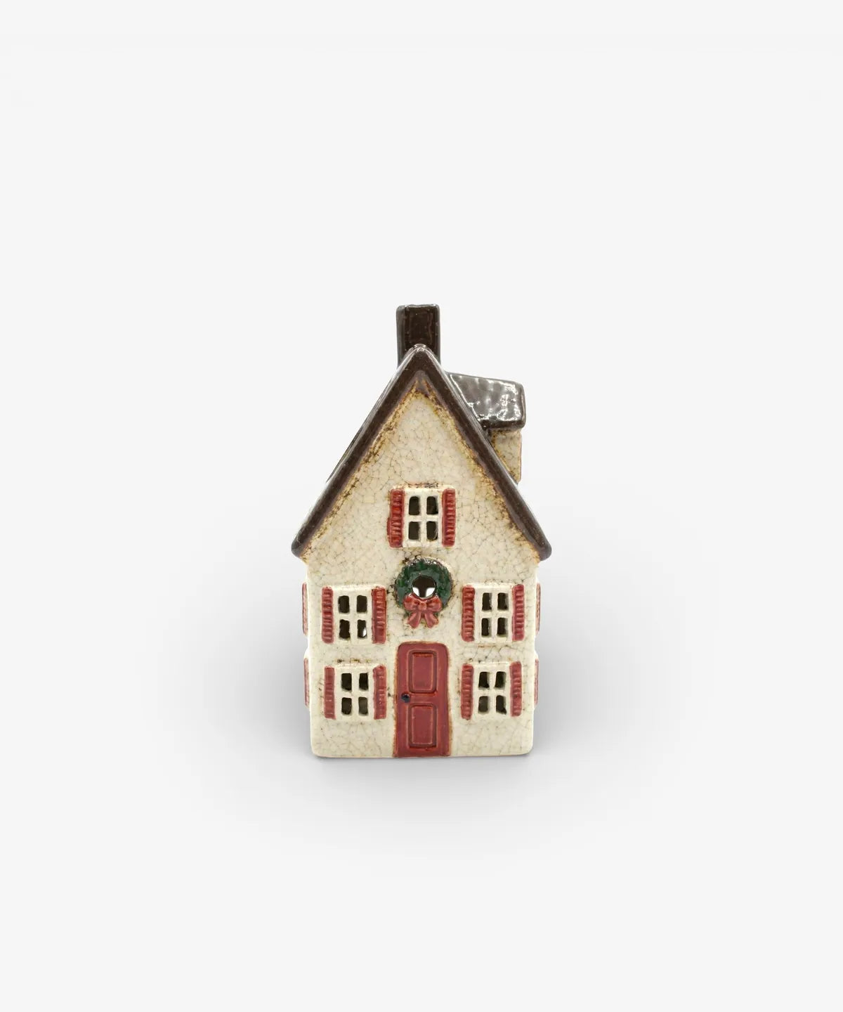 French Country Nordgard Tall Villa with Bow Wreath