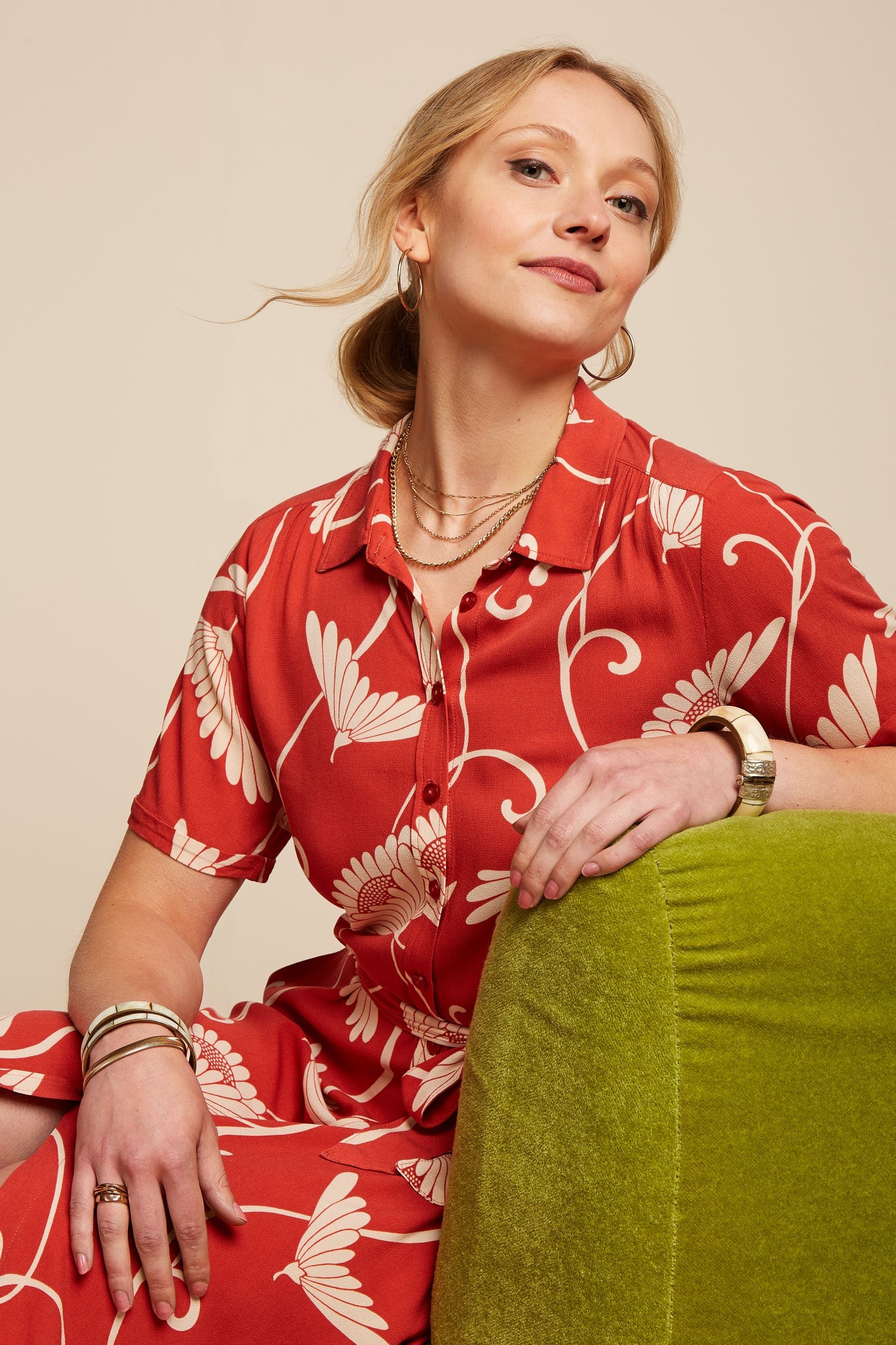 Olive Dress- Pixy