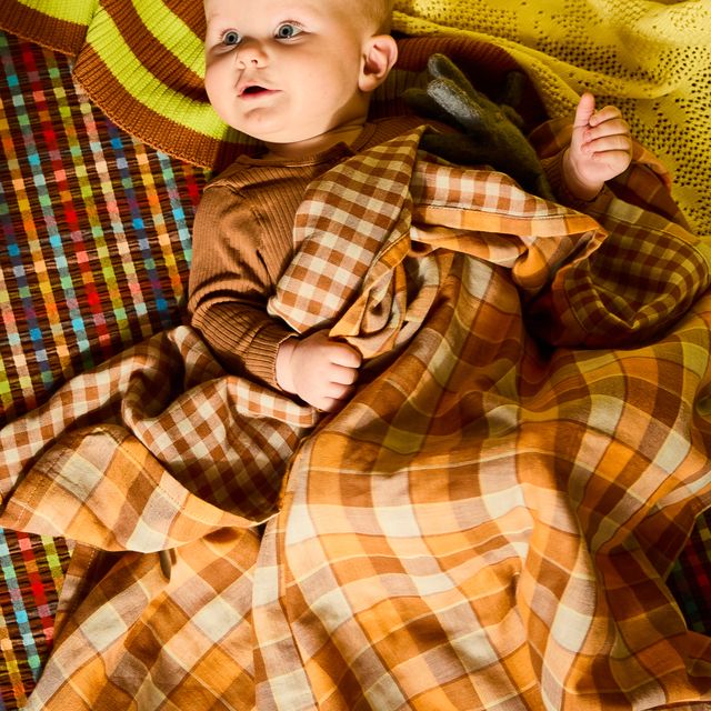 Sage and Clare Otis Baby Wrap in Citrine