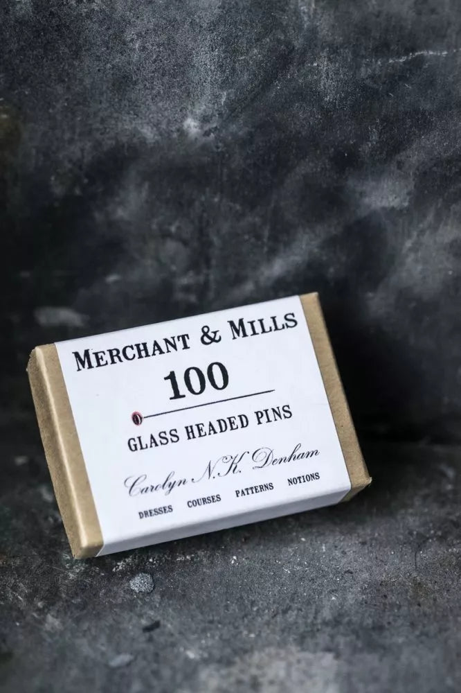Glass Head Pins- 100