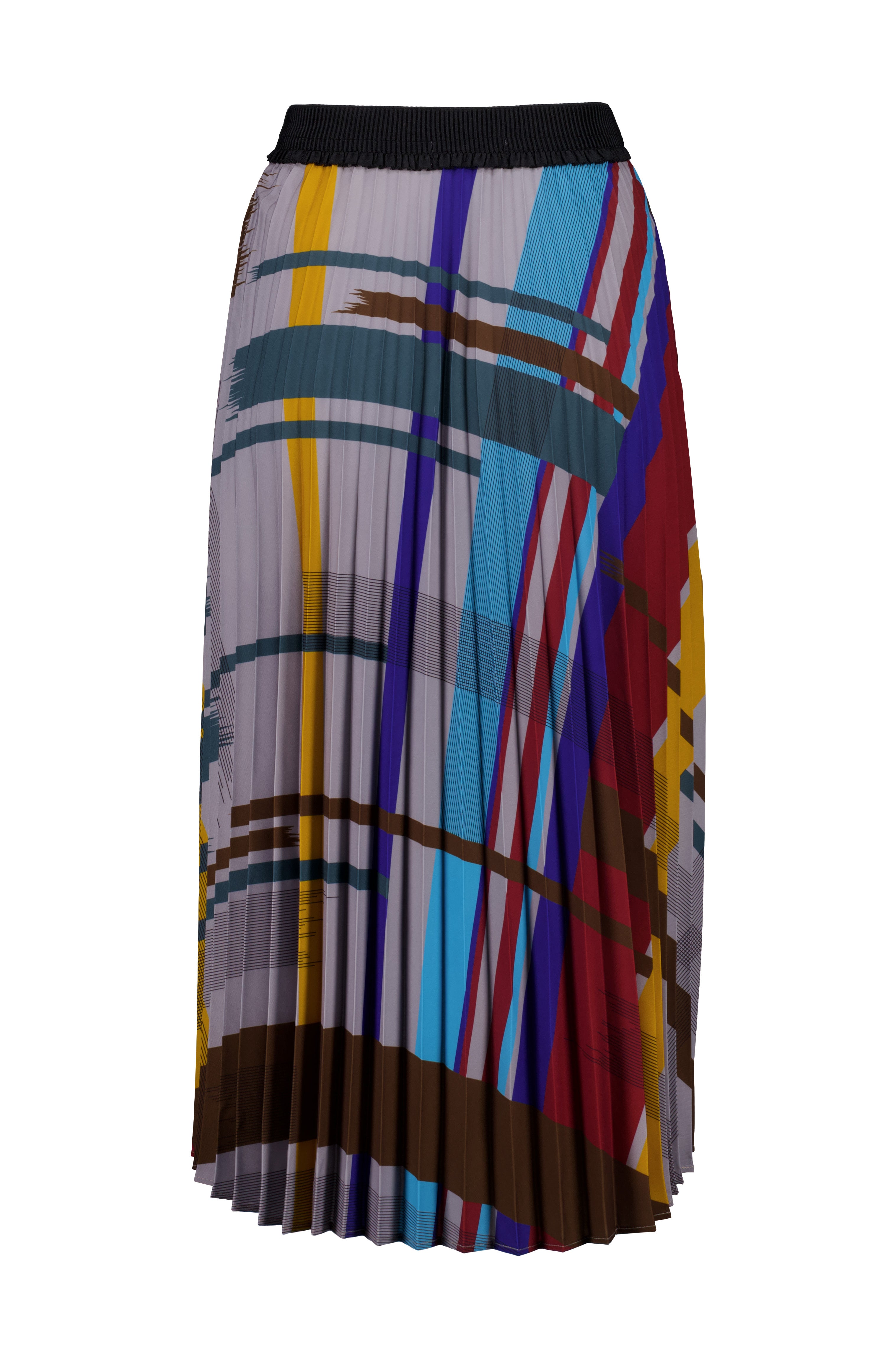 Crossroads Pleated Skirt- Woodland