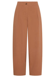 Alma Barrel Pant- Toffee