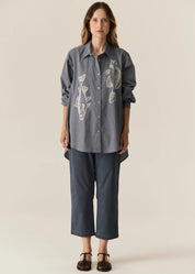 Fern Tapered Pant- Blue