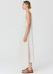 Frankie Double Layer Dress- Natural