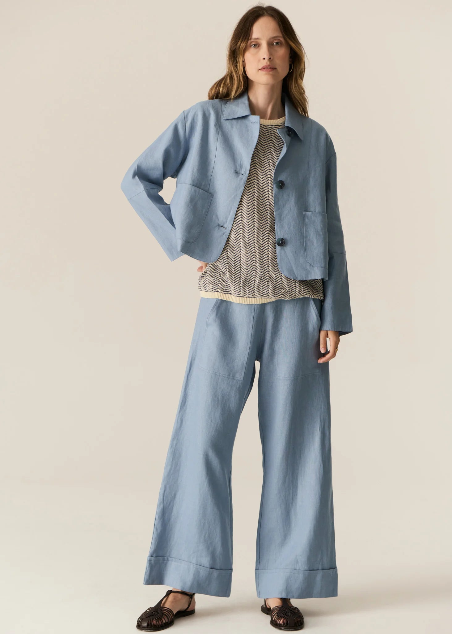 Saga Jacket- Blue