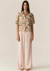 POL Speckle Ramie Shirt