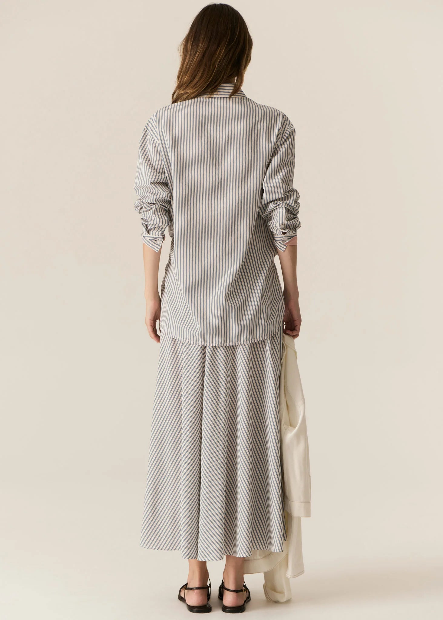 Vera Long Sleeve Shirt- Blue