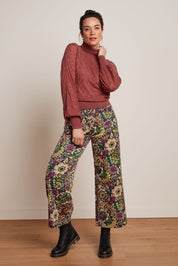 King Louie Paige Flare Pants in Tulsa Print