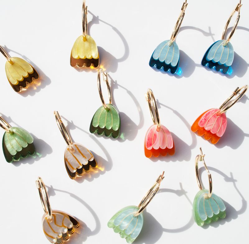 Hagen & Co Palms Earrings