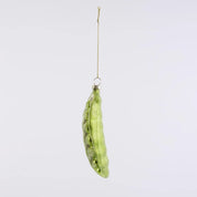 Sugared Peas in a Pod Decorations-Set of 3