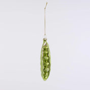 Sugared Peas in a Pod Decorations-Set of 3