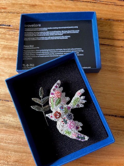 Peace Dove Brooch