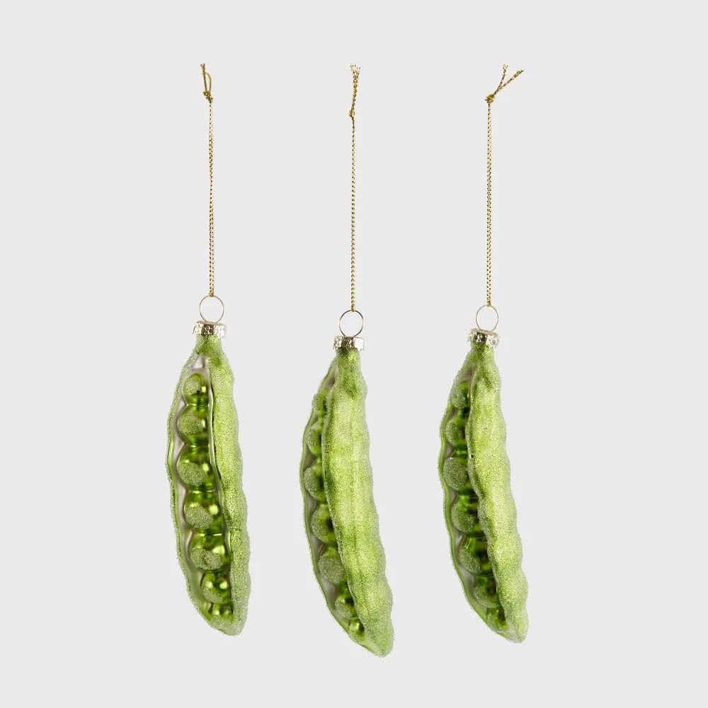 Vixen & Velvet Peas in a Pod Decorations- Set of 3