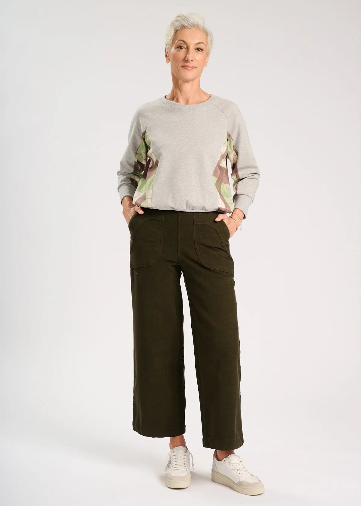 Olga de Polga Peggy Amber Pants in Khaki