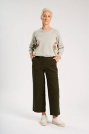 Olga de Polga Peggy Amber Pants in Khaki