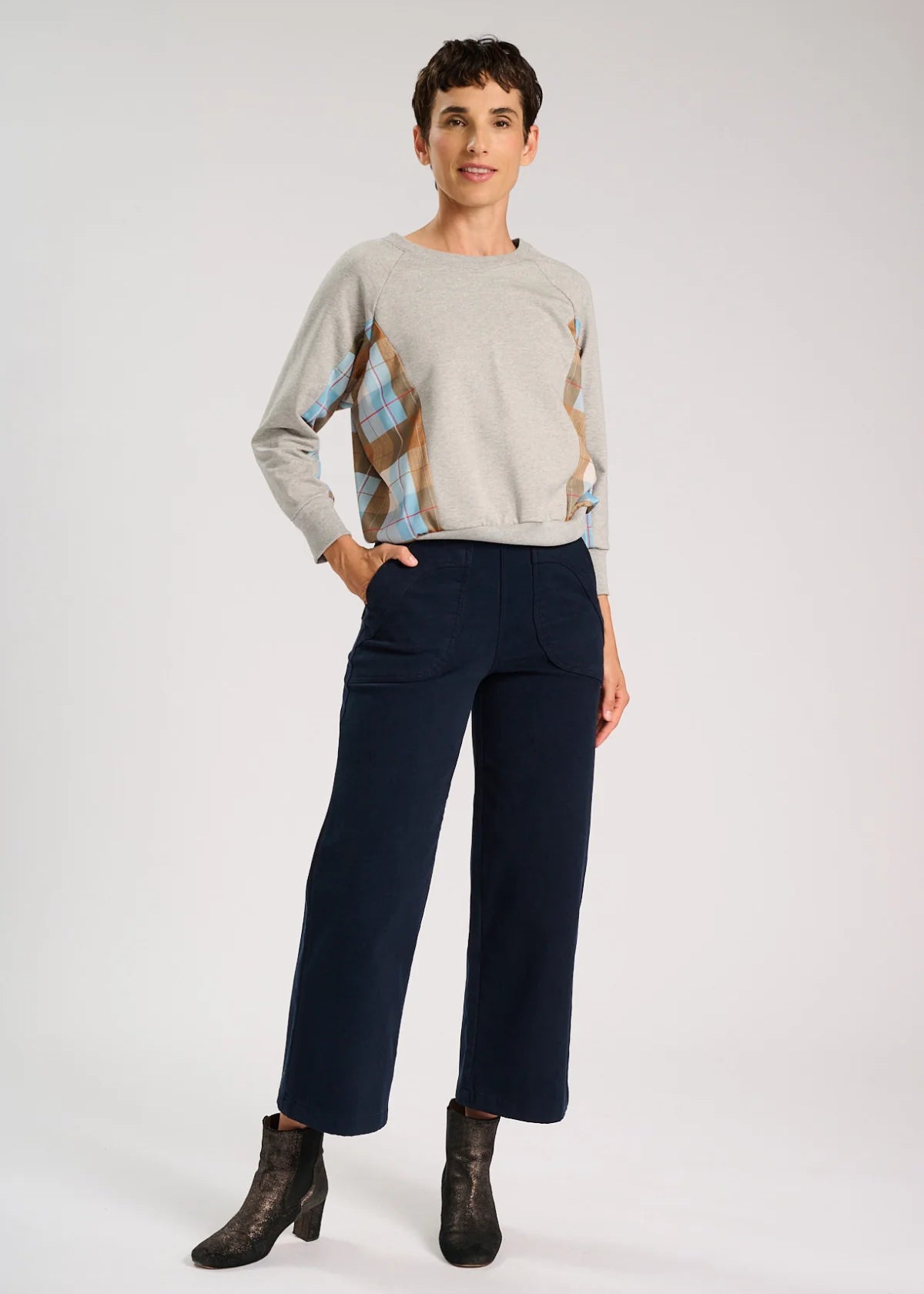 Olga de Polga Peggy Amber Pants in Navy