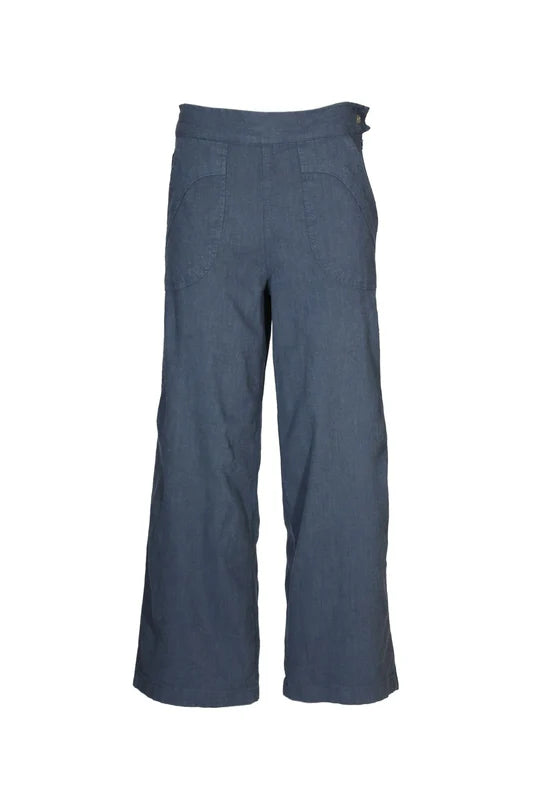 Peggy Lino Pants- Navy