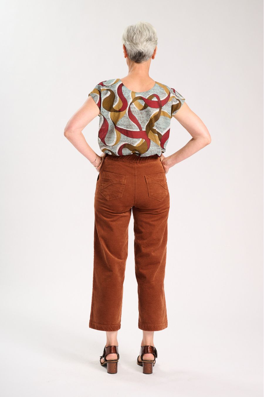 Peggy Sue Corduroy Pants- Caramel