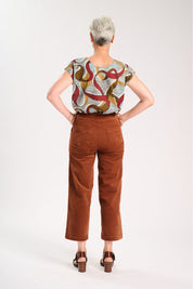Peggy Sue Corduroy Pants- Caramel