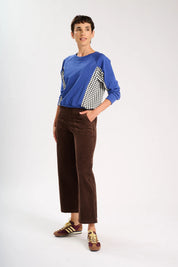Peggy Sue Corduroy Pants- Chocolate