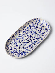 Splatter Blue Platter
