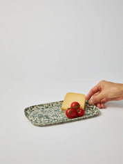 Jones & Co Pinchos Green Splatter Tray