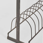 Burgundy Plate & Cup Stand