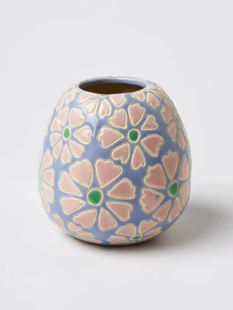 Pollen Daisy Vase- Pink