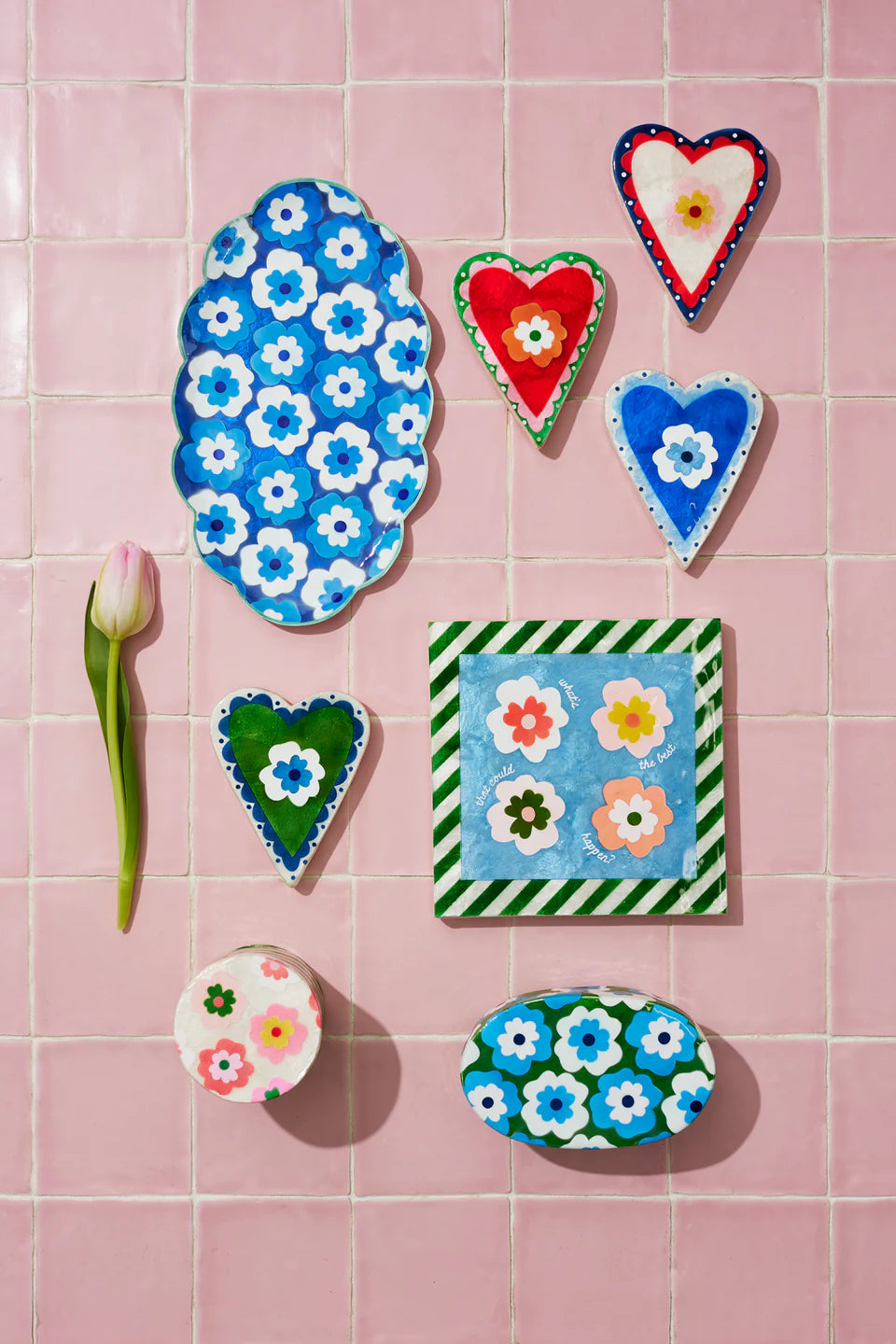 Poppy Tray- Blue