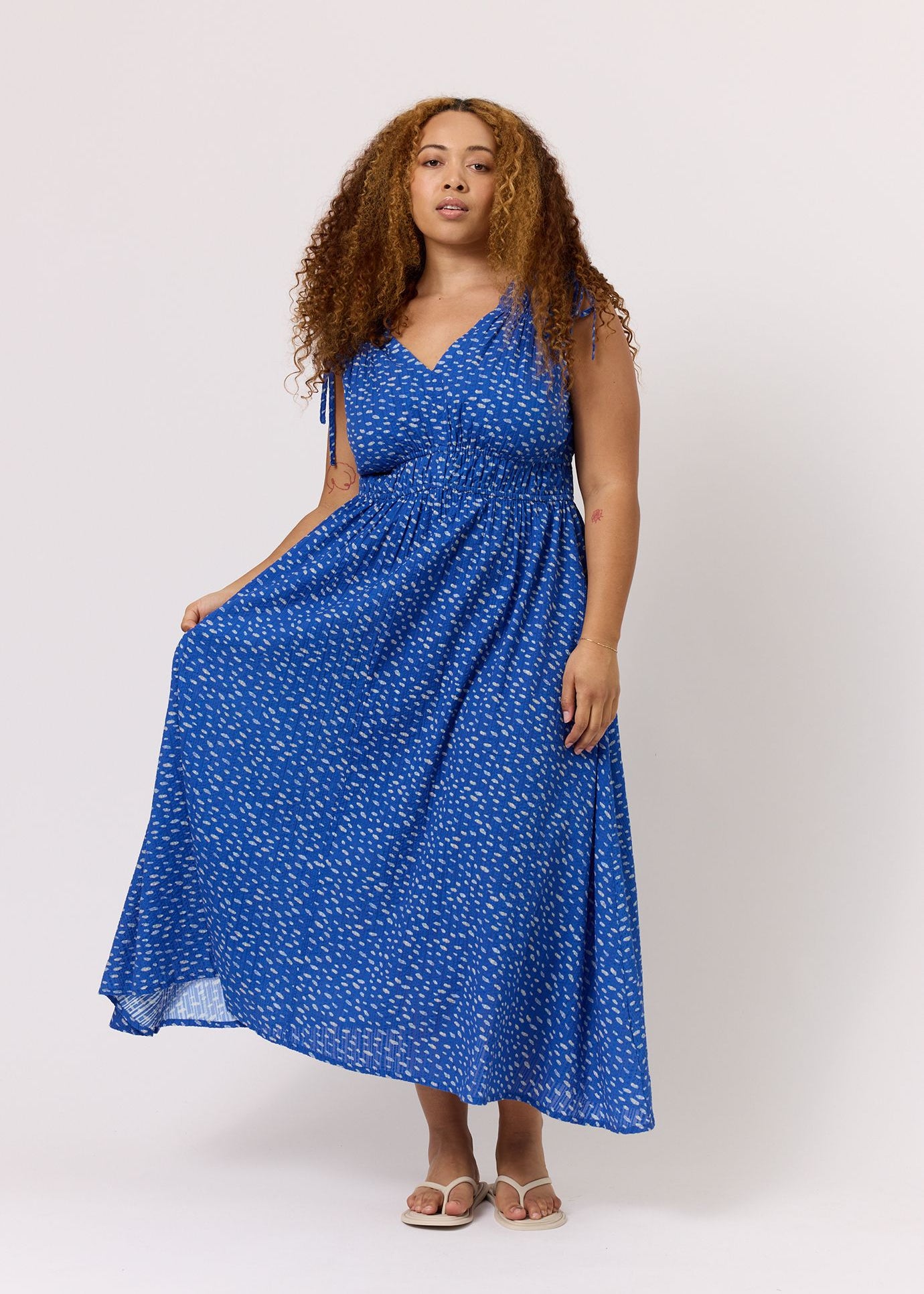 Nancybird Portia Dress-Cloudy Sky