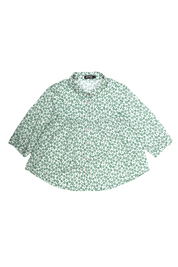 Positano Harper Blouse- Green