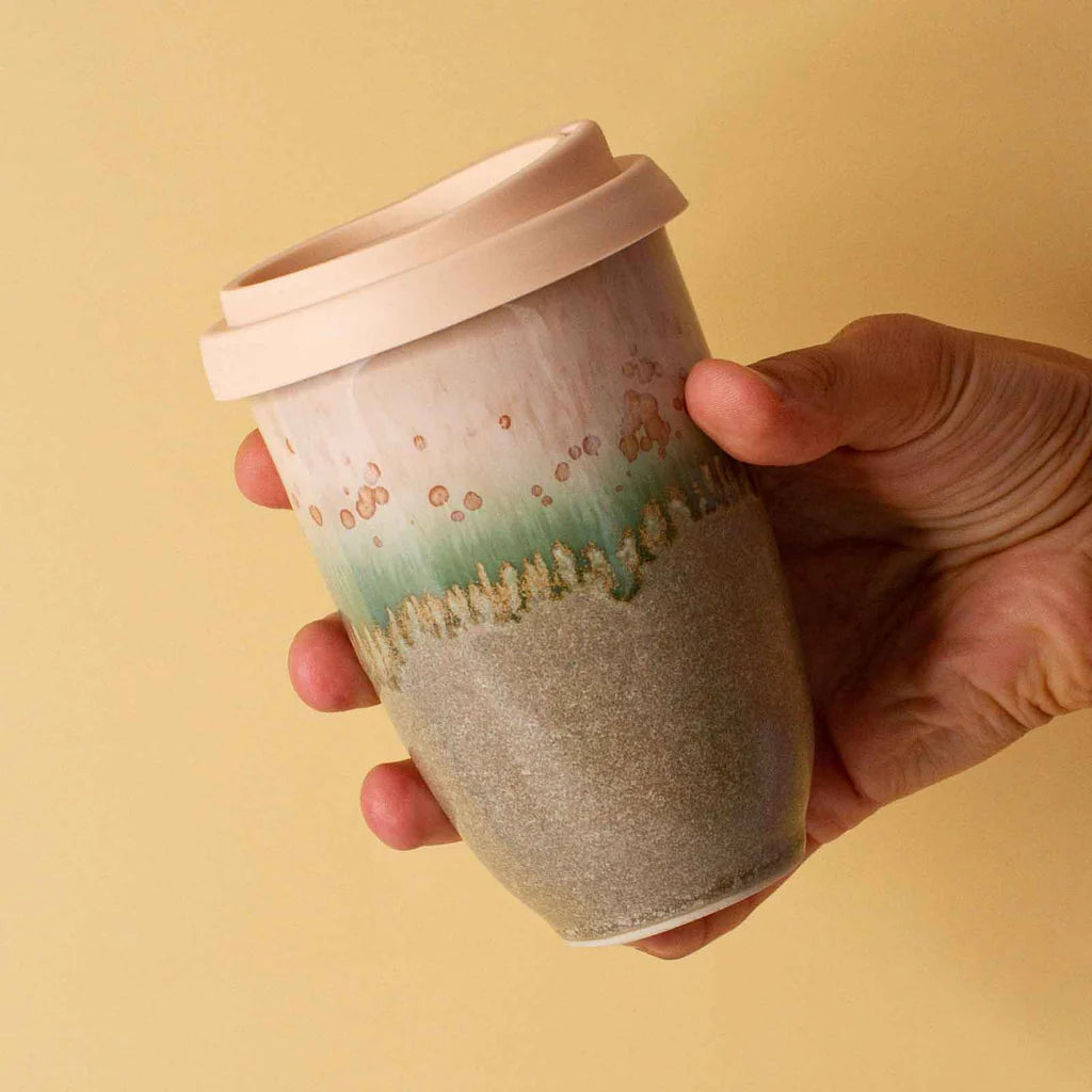Pottery for the Planet 12 oz. Ceramic Travel Cup