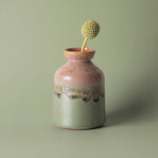 Pottery for the Planet Mini Bottle Vase in Rainforest Jasper