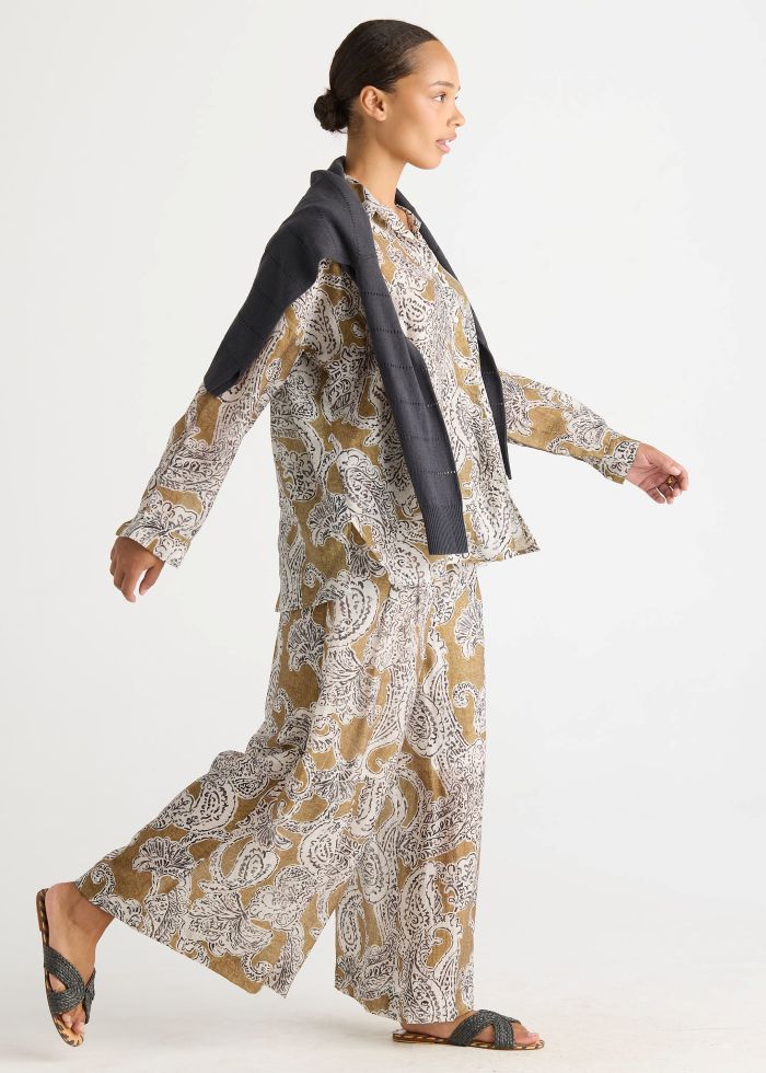 Print Shirt- Paisley