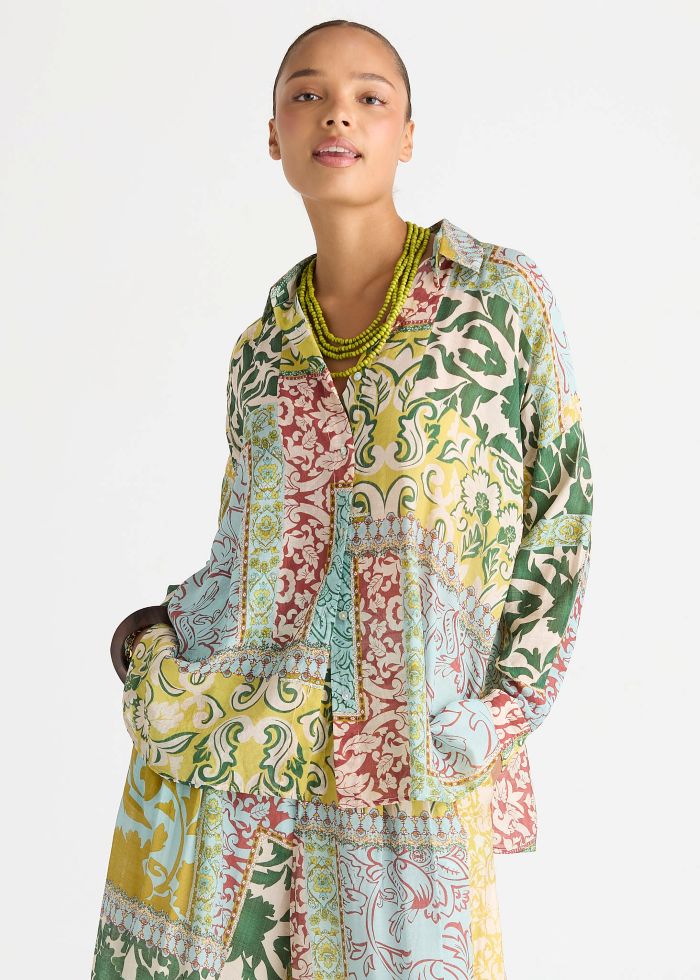 LD & Co Mosaic Print Shirt