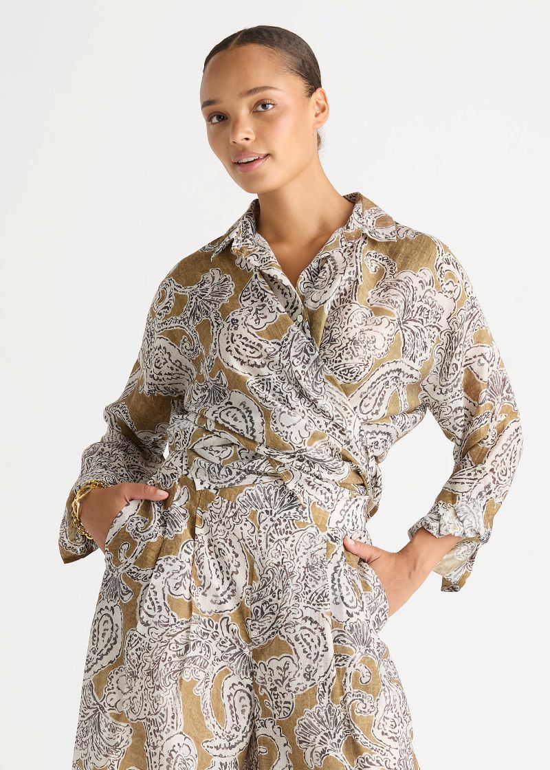 LD & Co Paisley Print Shirt