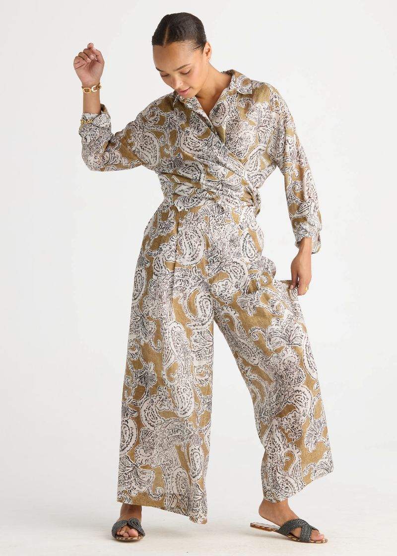Print Shirt- Paisley