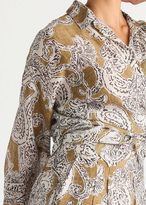 Print Shirt- Paisley