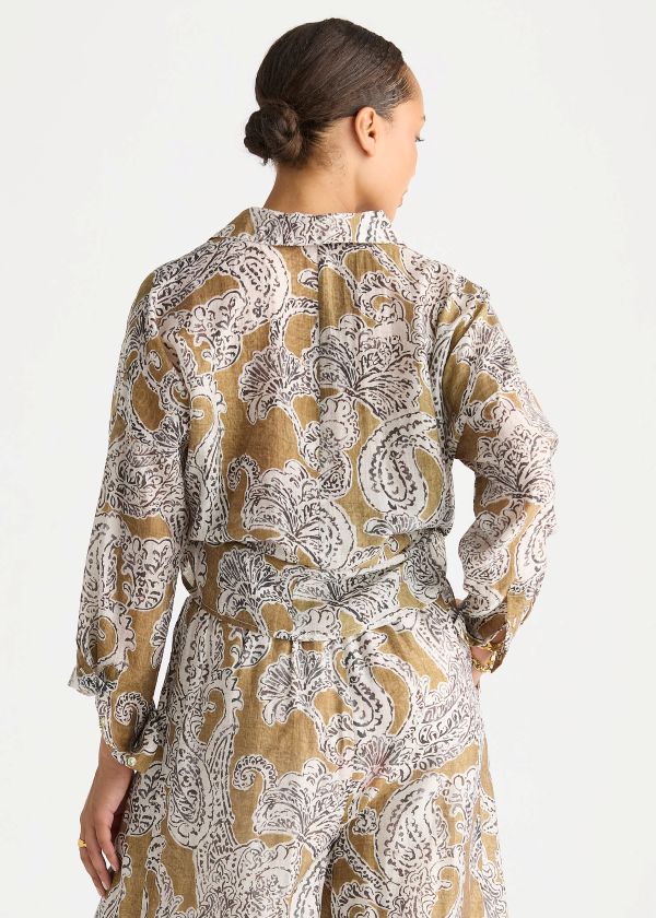 Print Shirt- Paisley