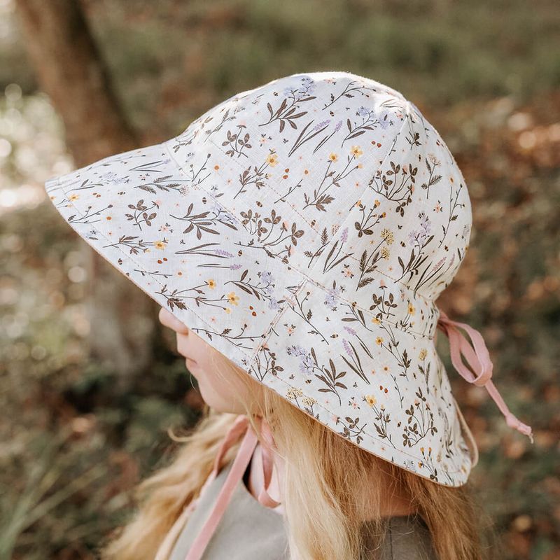Bedhead Hats Wanderer Panelled Bucket Hat in Provence print