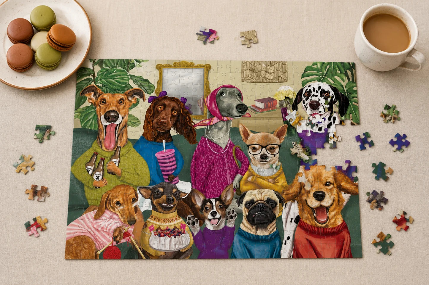 1000 pce Puzzle- Family Portrait