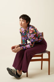 Ramone Mesh Blouse- Multi