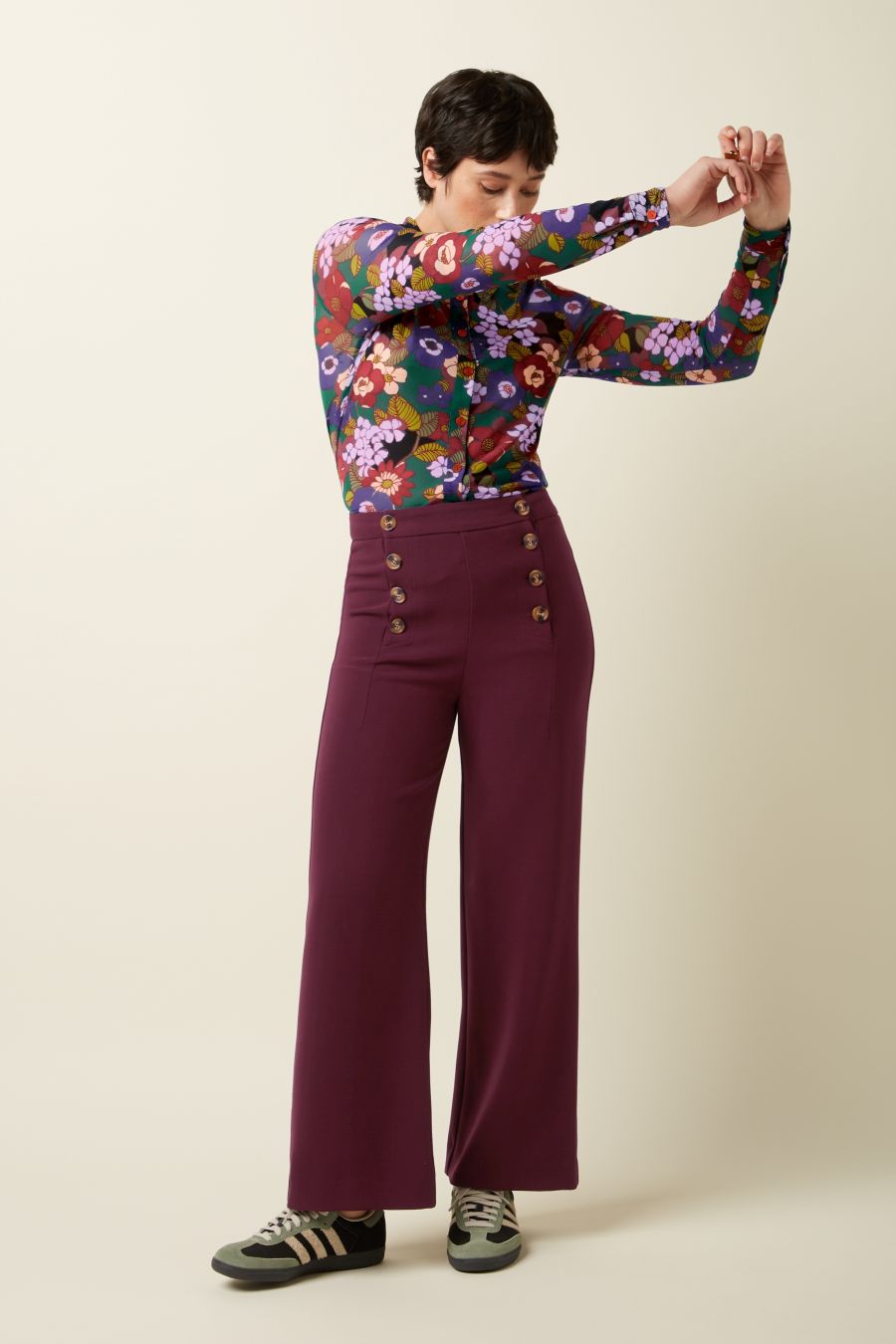 Ramone Mesh Blouse- Multi