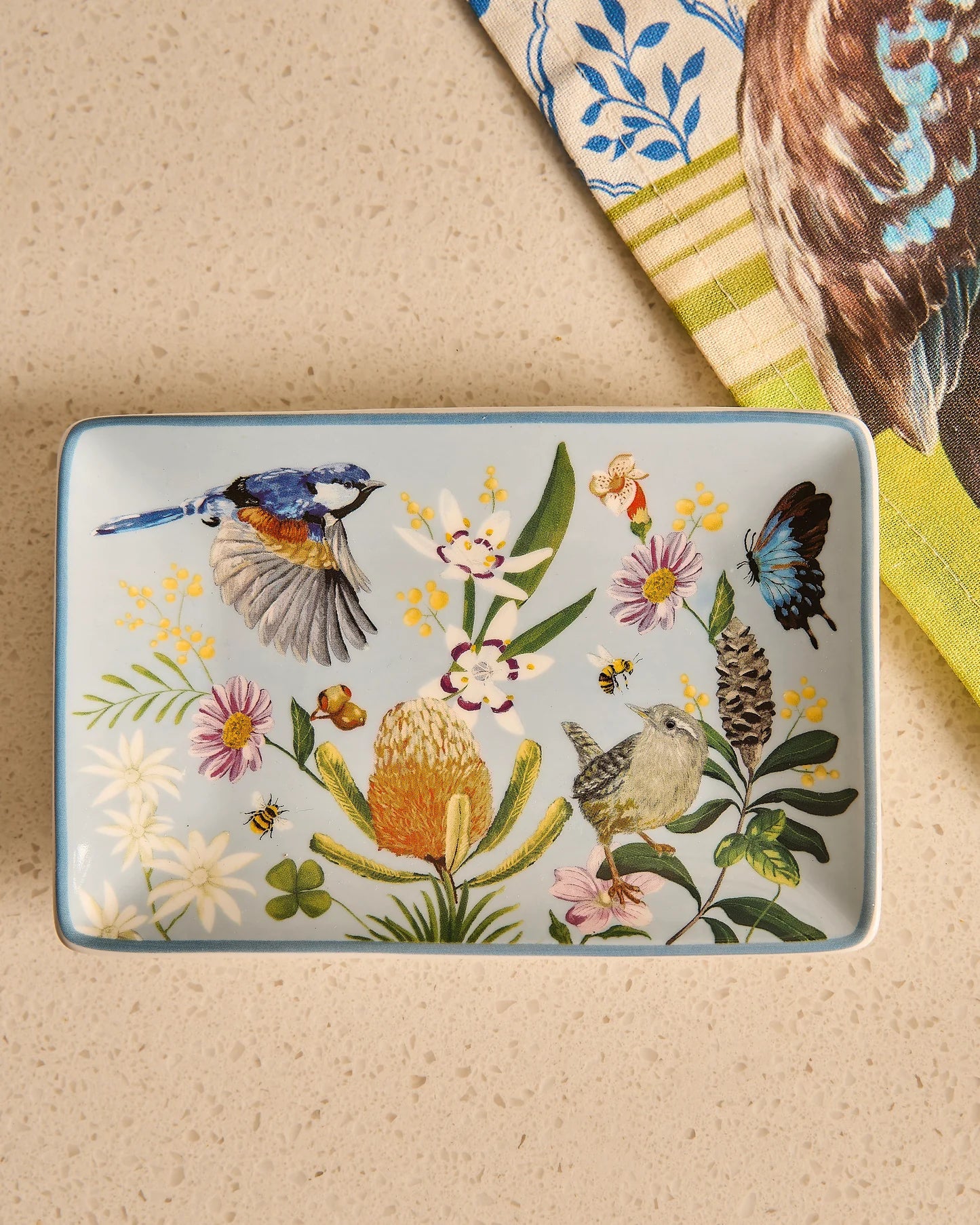 La La Land Rectangular Trinket Tray Back Country