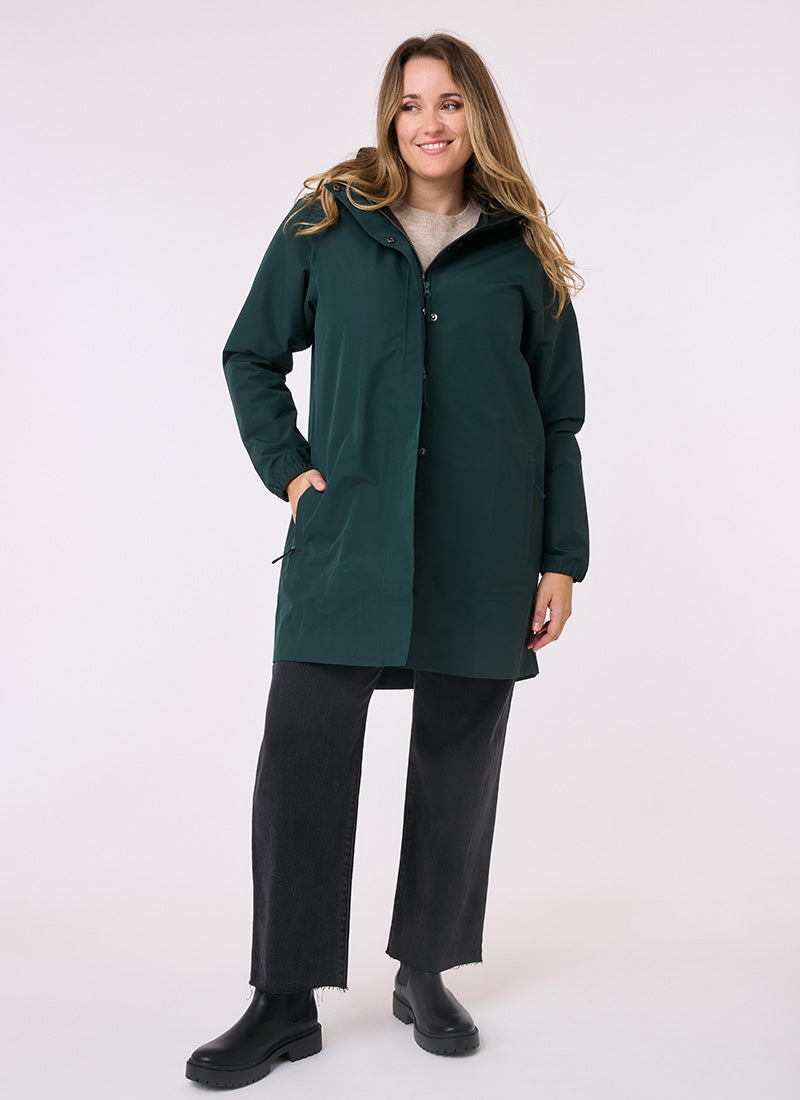 Refuge Waterproof Jacket- Eucalyptus