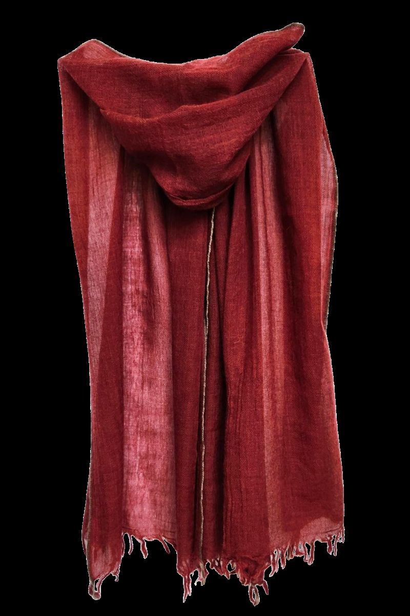 Directions International Fine Wool Scarf in Burgundy