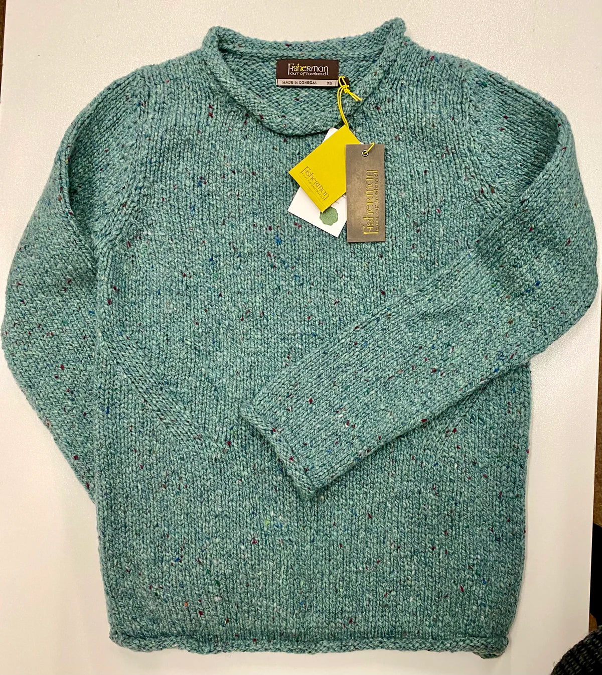 Fisherman Out of Ireland Roll Neck Sweater