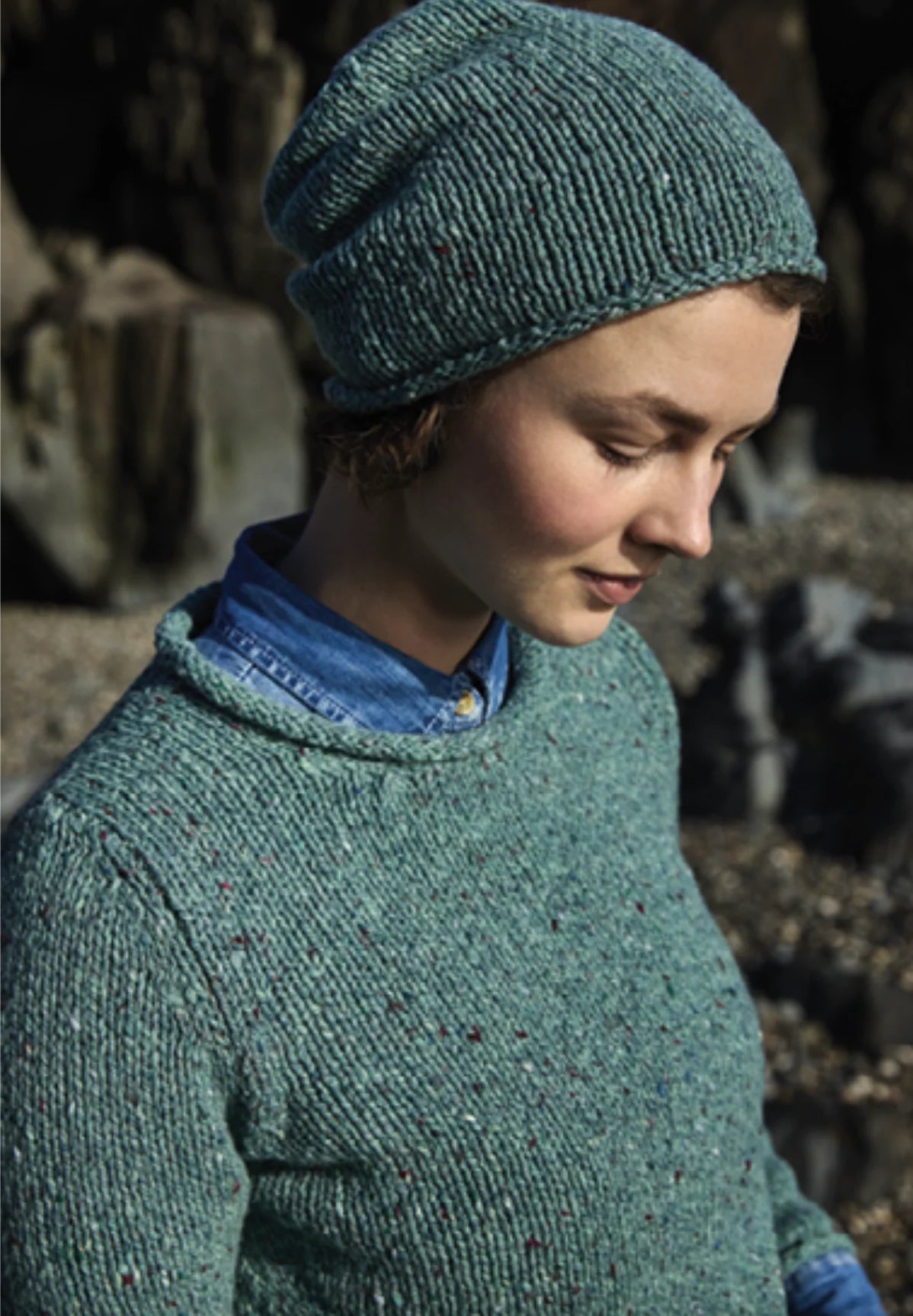 Fisherman Out of Ireland Roll Neck Sweater